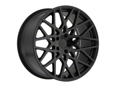 TSW Vale Double Black Wheel; 19x8.5; 30mm Offset (24-25 Mustang EcoBoost w/o Performance Pack)