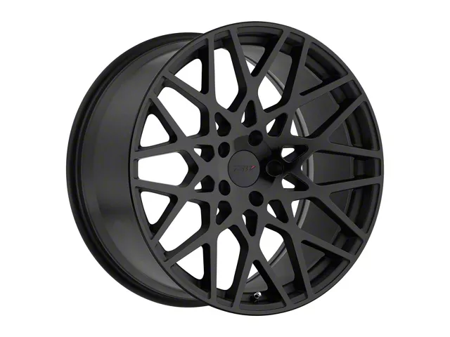 TSW Vale Double Black Wheel; 19x8.5 (2024 Mustang EcoBoost w/o Performance Pack)