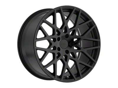 TSW Vale Double Black Wheel; 19x8.5 (2024 Mustang EcoBoost w/o Performance Pack)