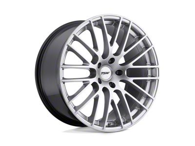 TSW Max Hyper Silver Wheel; 20x8.5; 40mm Offset (99-04 Mustang GT, V6)