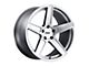 TSW Ascent Matte Titanium Silver Wheel; 19x9.5 (05-09 Mustang)