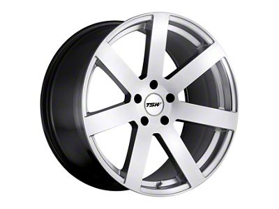 TSW Bardo Hyper Silver Wheel; 19x8; 20mm Offset (05-09 Mustang)