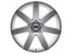TSW Bardo Hyper Silver Wheel; 19x8 (15-23 Mustang GT, EcoBoost, V6)