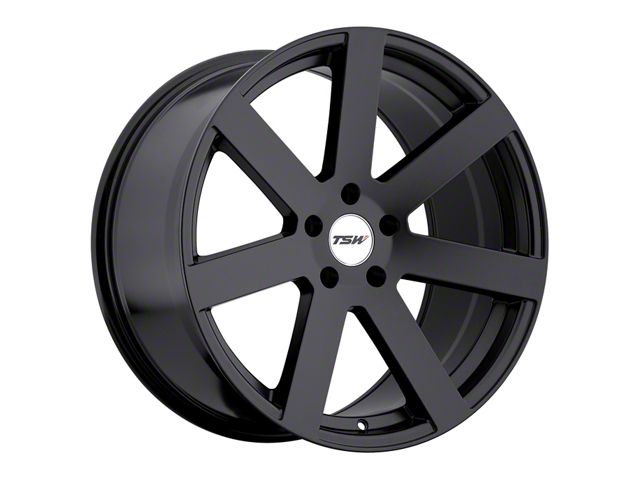 TSW Bardo Matte Black Wheel; 19x8 (15-23 Mustang GT, EcoBoost, V6)