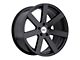 TSW Bardo Matte Black Wheel; Rear Only; 20x10 (15-23 Mustang GT, EcoBoost, V6)