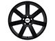 TSW Bardo Matte Black Wheel; Rear Only; 20x10 (15-23 Mustang GT, EcoBoost, V6)