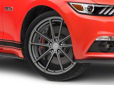 TSW Bathurst Gloss Gunmetal Wheel; 20x9; 30mm Offset (15-23 Mustang GT, EcoBoost, V6)