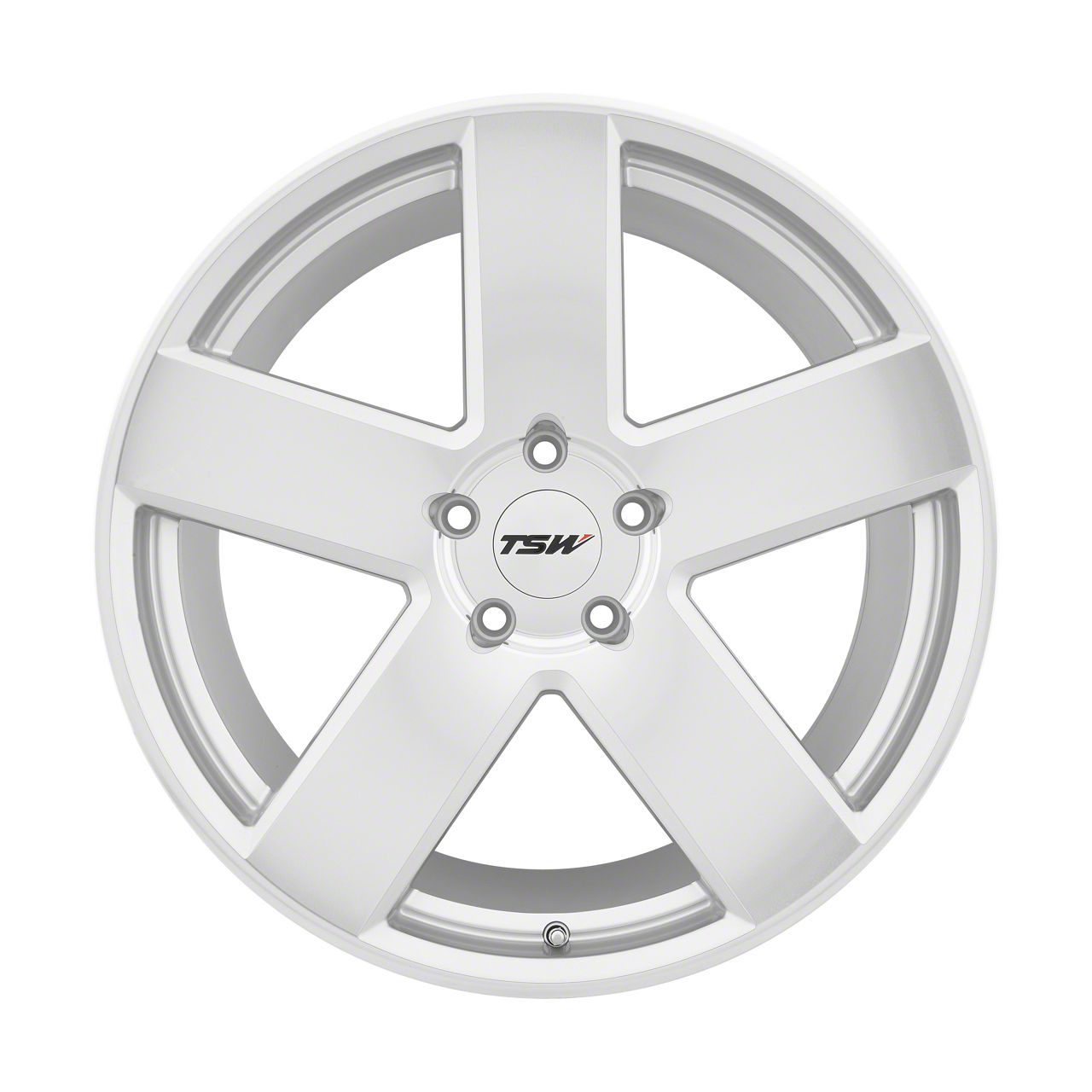 TSW Mustang Bristol Silver Wheel; 19x9.5; 40mm Offset 