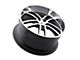 TSW Cadwell Gunmetal with Mirror Cut Face Wheel; Rear Only; 20x10 (05-09 Mustang)