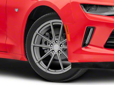 TSW Bathurst Gloss Gunmetal Wheel; 20x9; 15mm Offset (16-24 Camaro)
