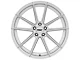 TSW Bathurst Silver with Mirror Cut Face Wheel; Rear Only; 20x10.5 (16-24 Camaro)