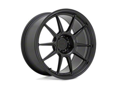 TSW Imatra Matte Black Wheel; Rear Only; 18x10.5; 40mm Offset (16-24 Camaro, Excluding SS w/ 6-Piston Front Calipers & ZL1)