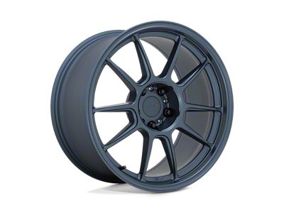 TSW Imatra Satin Dark Blue Wheel; 18x9.5; 38mm Offset (16-24 Camaro, Excluding SS w/ 6-Piston Front Calipers & ZL1)