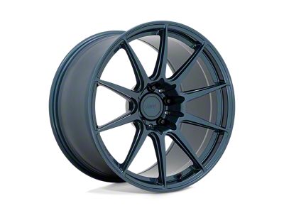 TSW Kemora Gloss Dark Blue Wheel; 18x9.5; 38mm Offset (16-24 Camaro, Excluding SS w/ 6-Piston Front Calipers & ZL1)