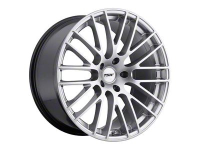 TSW Max Hyper Silver Wheel; 20x10.5; 25mm Offset (16-24 Camaro)