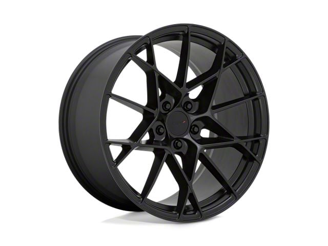 TSW Sector Semi Gloss Black Wheel; 20x10.5 (16-24 Camaro)