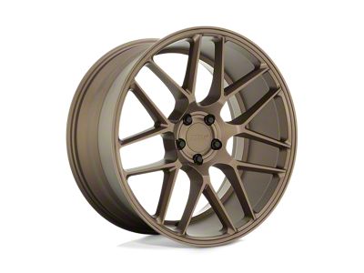 TSW Tamburello Matte Bronze Wheel; 20x8.5; 20mm Offset (16-24 Camaro, Excluding SS w/ 6-Piston Front Calipers & ZL1)
