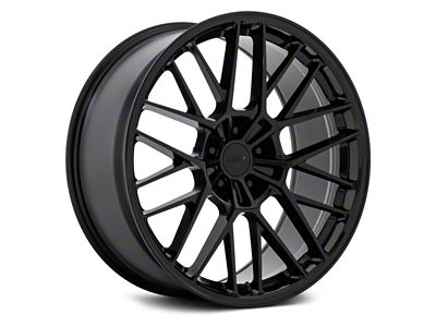 TSW Daytona Gloss Black Wheel; Rear Only; 22x10.5; 15mm Offset (11-23 RWD Charger, Excluding Widebody)
