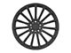 TSW Chicane Matte Gunmetal Wheel; Rear Only; 20x10 (15-23 Mustang GT, EcoBoost, V6)