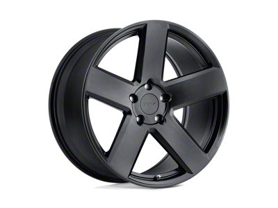 TSW Bristol Matte Black Wheel; Front Only; 19x8.5; 30mm Offset (20-25 Corvette C8, Excluding Z06)