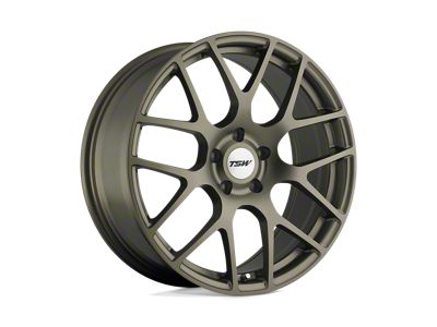 TSW Nurburgring Matte Bronze Wheel; Front Only; 20x9 (20-24 Corvette C8 Stingray)