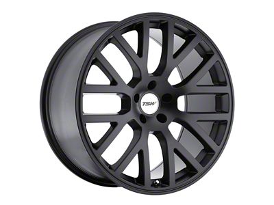 TSW Donington Matte Black Wheel; Rear Only; 20x10 (15-23 Mustang GT, EcoBoost, V6)