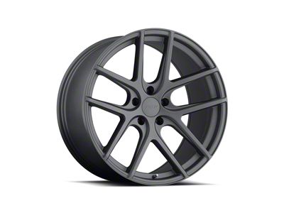 TSW Geneva Matte Gunmetal Wheel; Rear Only; 20x11; 50mm Offset (15-23 Mustang GT, EcoBoost, V6)