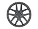TSW Geneva Matte Gunmetal Wheel; Rear Only; 20x9.5 (15-23 Mustang GT, EcoBoost, V6)