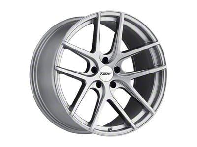 TSW Geneva Matte Titanium Silver Wheel; 19x8 (15-23 Mustang GT, EcoBoost, V6)