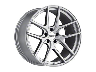 TSW Geneva Matte Titanium Silver Wheel; 19x9.5; 39mm Offset (05-09 Mustang)