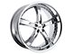 TSW Jarama Chrome Wheel; Rear Only; 19x9.5 (05-09 Mustang)