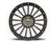 TSW Luco Dark Tint Matte Black Machined Wheel; 19x8.5 (05-09 Mustang)