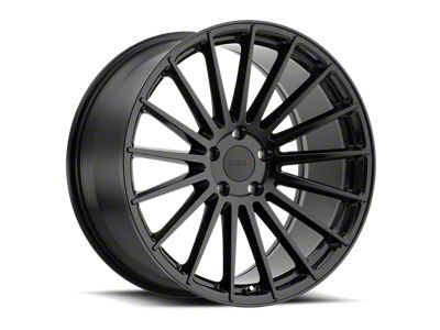 TSW Luco Gloss Black Wheel; Rear Only; 20x10; 40mm Offset (05-09 Mustang)