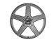 TSW Ascent Matte Titanium Silver Wheel; 18x8.5 (21-24 Mustang Mach-E, Excluding GT)