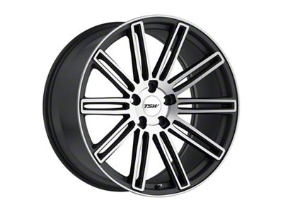 TSW Crowthorne Matte Gunmetal Wheel; 20x8.5; 40mm Offset (21-25 Mustang Mach-E)