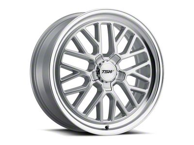 TSW Hockenheim S Silver Wheel; 20x8.5; 40mm Offset (21-25 Mustang Mach-E)