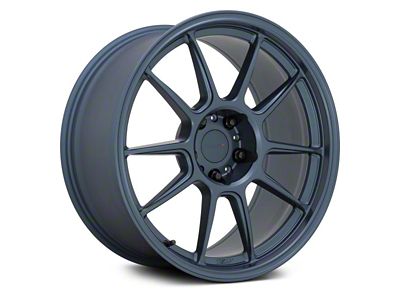 TSW Imatra Satin Dark Blue Wheel; 18x8; 42mm Offset (21-25 Mustang Mach-E, Excluding GT)
