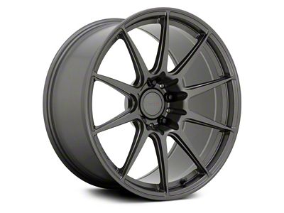 TSW Kemora Matte Gunmetal Wheel; 18x8; 42mm Offset (21-25 Mustang Mach-E, Excluding GT)
