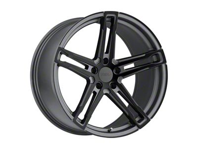 TSW Mechanica Matte Gunmetal with Matte Black Face Wheel; 19x8; 40mm Offset (21-25 Mustang Mach-E)