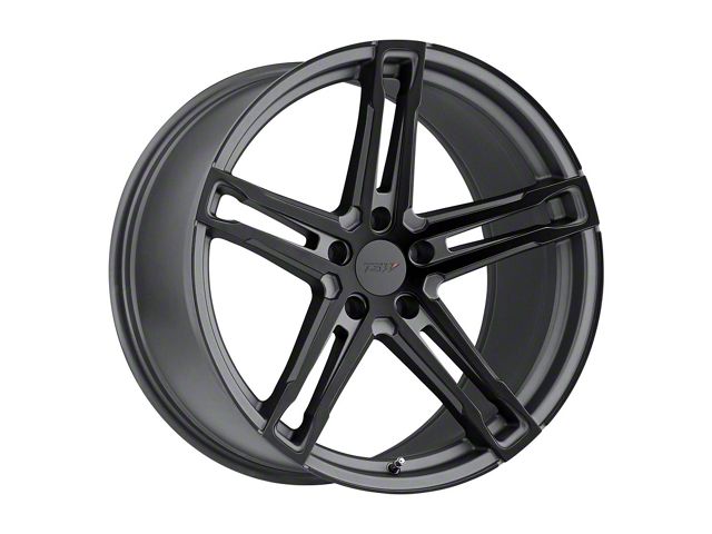 TSW Mechanica Matte Gunmetal with Matte Black Face Wheel; 19x8 (21-24 Mustang Mach-E)