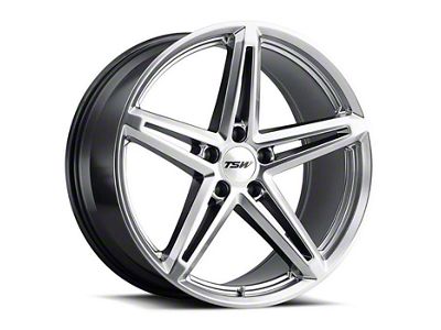 TSW Molteno Hyper Silver Wheel; 18x8.5 (21-24 Mustang Mach-E, Excluding GT)