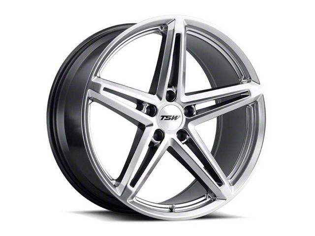 TSW Molteno Hyper Silver Wheel; 20x8.5 (21-24 Mustang Mach-E)