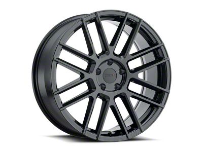TSW Mosport Gloss Black Wheel; 19x8.5; 40mm Offset (21-25 Mustang Mach-E)
