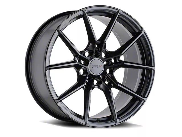 TSW Neptune Semi Gloss Black Wheel; 20x8.5 (21-24 Mustang Mach-E)