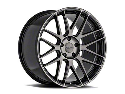 TSW Nord Semi Gloss Black Milled with Machined Dark Tint Face Wheel; 19x8.5; 40mm Offset (21-25 Mustang Mach-E)