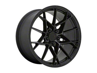 TSW Sector Semi Gloss Black Wheel; 20x9; 35mm Offset (21-25 Mustang Mach-E)