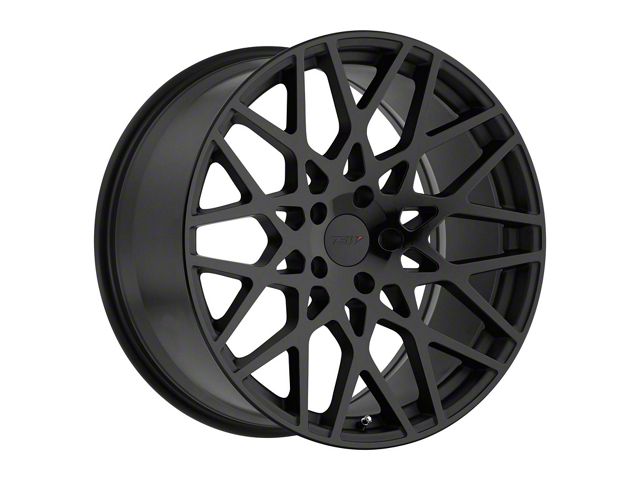 TSW Vale Matte Black with Gloss Black Face Wheel; 20x8.5 (21-24 Mustang Mach-E)