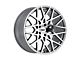 TSW Vale Silver with Mirror Cut Face Wheel; 20x8.5 (21-24 Mustang Mach-E)