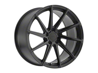 TSW Watkins Double Black Wheel; Right Directional; 18x8.5; 42mm Offset (21-25 Mustang Mach-E, Excluding GT)