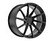 TSW Watkins Double Black Wheel; Right Directional; 18x8.5 (21-24 Mustang Mach-E, Excluding GT)
